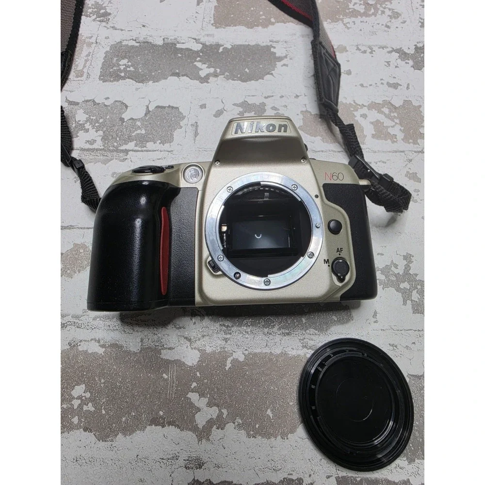 Nikon N60 35mm SLR Film Camera Body Only With Strap
